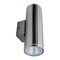 Westgate 2 1/2 in. 12V Wall Mount Outdoor Cylinder Up/Downlight 3CCT Selectable, 10W, Brushed Nickel WMC2-12V-UDL-MCT-BN - alternate 1